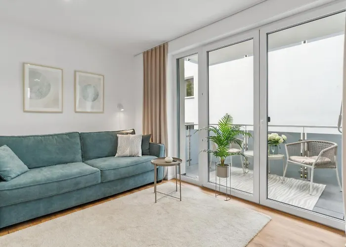 Deluxe Apartment In Bielefeld City Mit Parkplatz Und Balkon