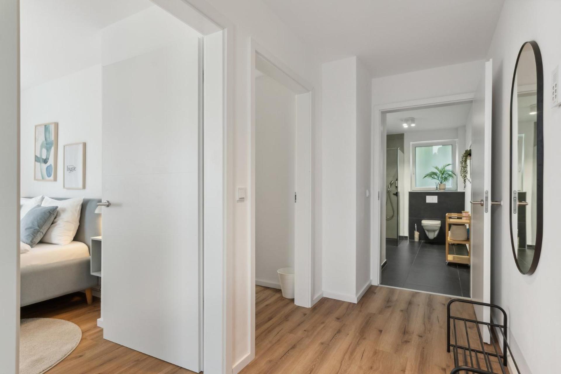 Apartment Deluxe In Mit Parkplatz Und Balkon Bielefeld