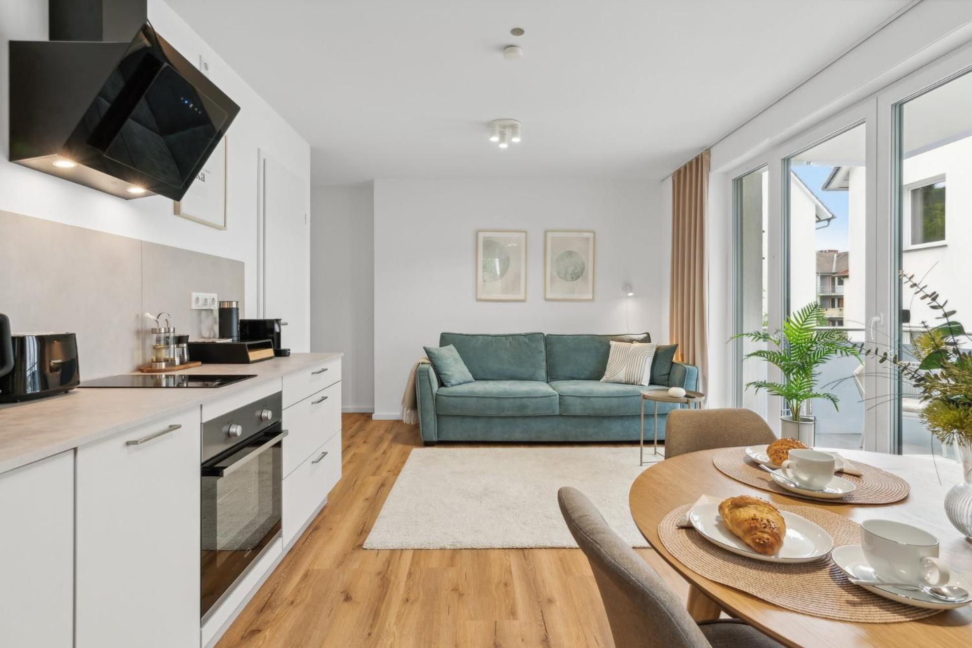 Deluxe In Mit Parkplatz Und Balkon *